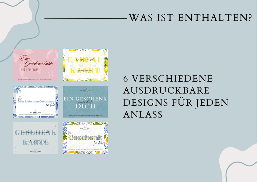 Malen nach Zahlen - Gutschein - Geschenkgutschein