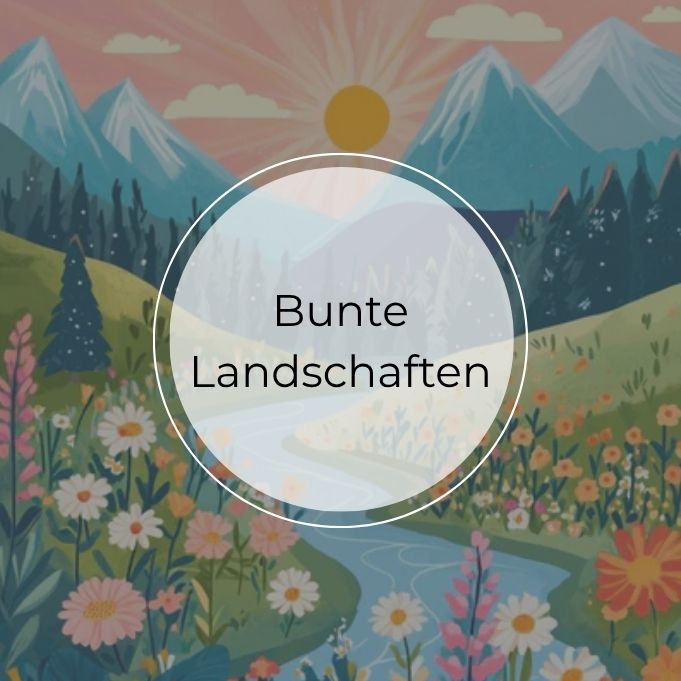Bunte Landschaften