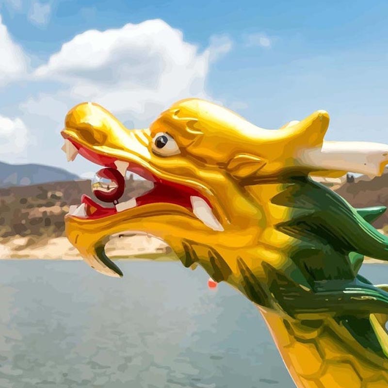 Drachen malen nach Zahlen