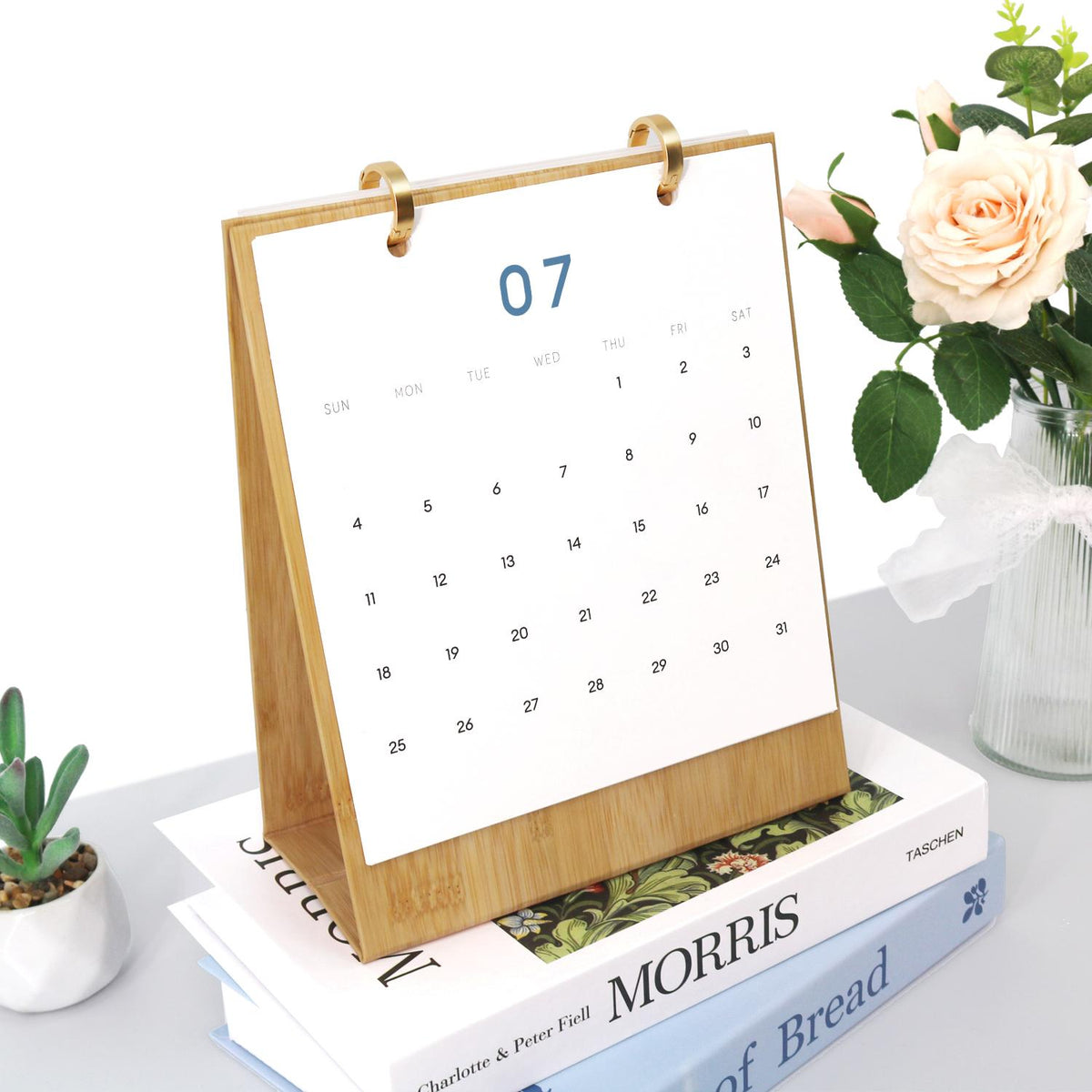 2027 Malen nach Zahlen Tischkalender | Vintage Reise Edition