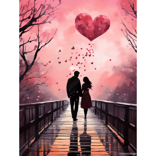 Malen nach Zahlen - Malen nach Zahlen - Verliebte Paare