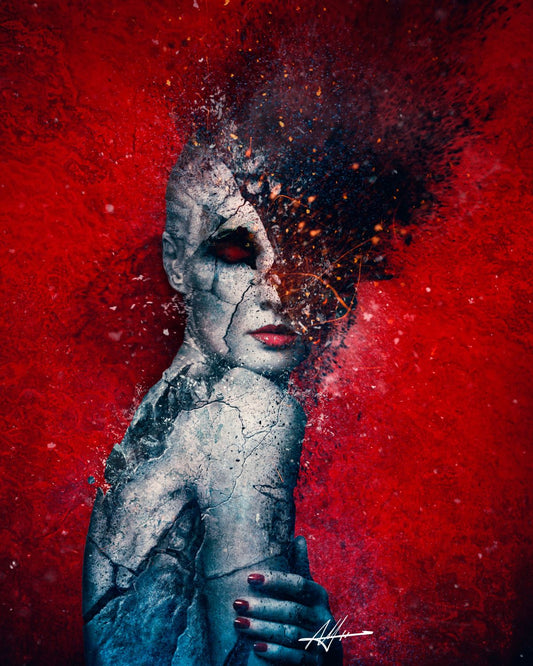Malen nach Zahlen - Malen nach Zahlen - Indifference - by Mario Nevado