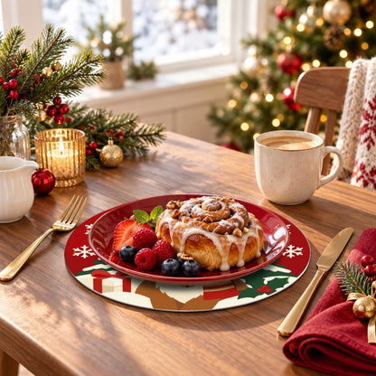 Malen nach Zahlen Tischset – Klassische Weihnachten