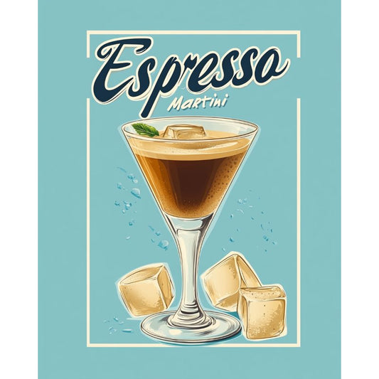 Malen nach Zahlen - Malen nach Zahlen - Espresso Martini
