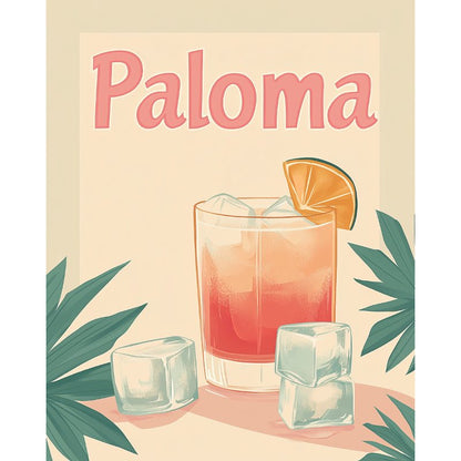 Malen nach Zahlen - Malen nach Zahlen - Paloma Cocktail