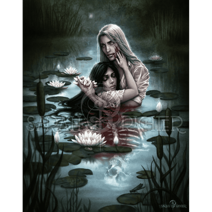 Malen nach Zahlen - Lady of the Lake - by Sarah Richter-Malen nach zahlen