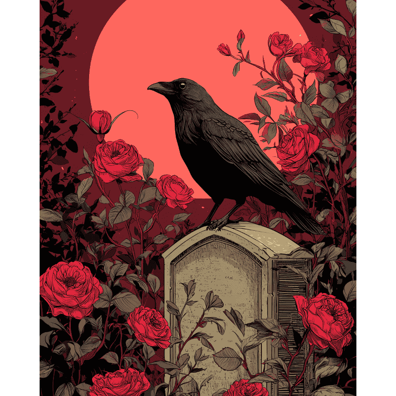 Malen nach Zahlen - Alter Grabstein-Malen nach zahlen