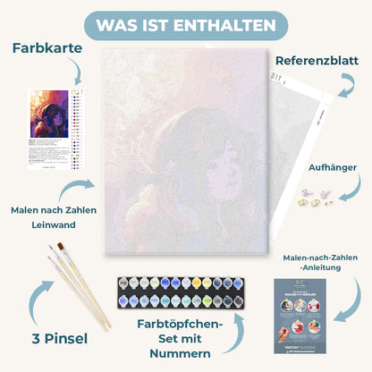 Malen nach Zahlen - Tagträumen - by Vink