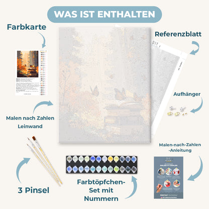 Malen nach Zahlen - Herbstgeschichten