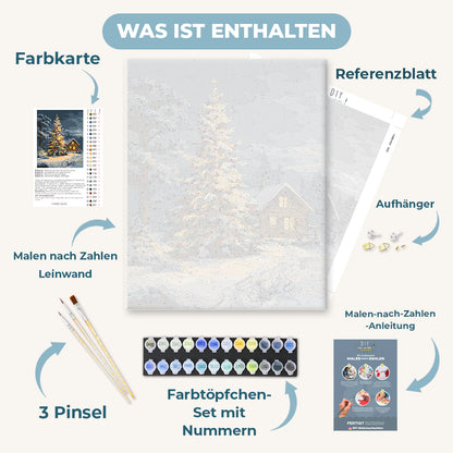 Malen nach Zahlen - Stille Nacht