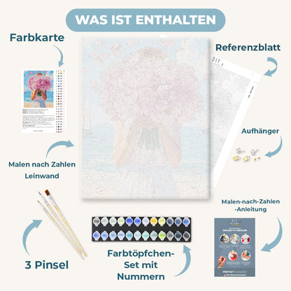 Malen nach Zahlen - Blumige Brise