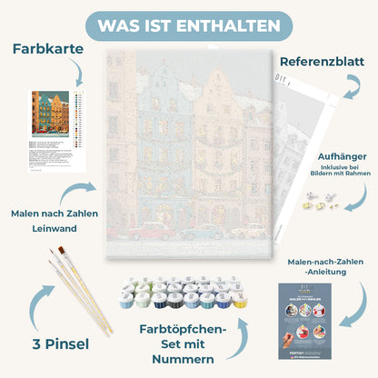 Malen nach Zahlen - Festliches Berlin
