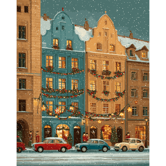 Malen nach Zahlen - Festliches Berlin-Malen nach zahlen