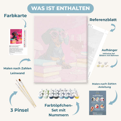 Malen nach Zahlen - Happy Hour