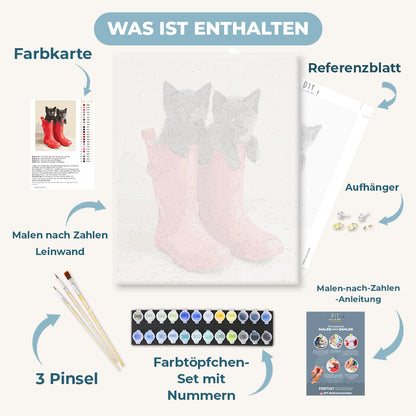Malen nach Zahlen - Paar Niedlichkeit