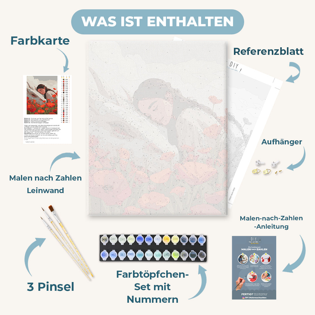 Malen nach Zahlen - Fantastische Freundschaft