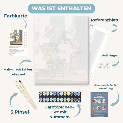 Malen nach Zahlen - Schönheit im Glas