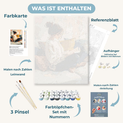 Malen nach Zahlen - Sonntagszeit
