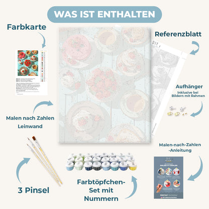 Malen nach Zahlen - Traum für Naschkatzen