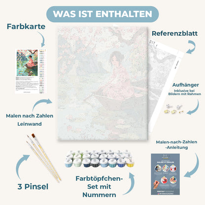 Malen nach Zahlen - Unter der Sakura