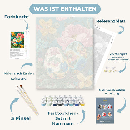 Malen nach Zahlen - Gartendekorationen