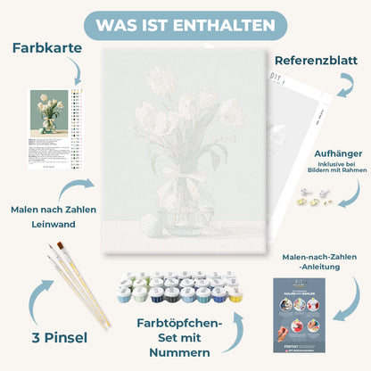 Malen nach Zahlen - Flüstern des Frühlings