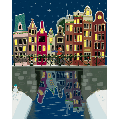 Malen nach Zahlen - Amsterdam - by saphina art