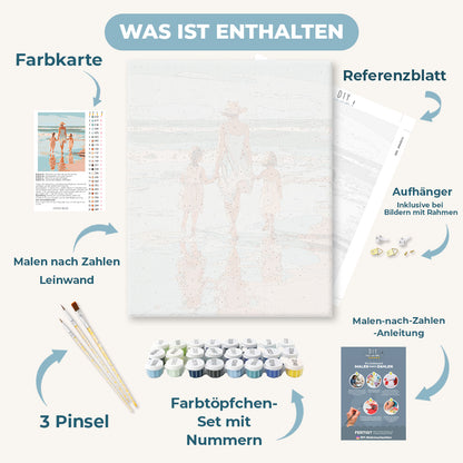 Malen nach Zahlen - Zwei Töchter