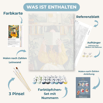 Malen nach Zahlen - Versteckt zwischen den Seiten