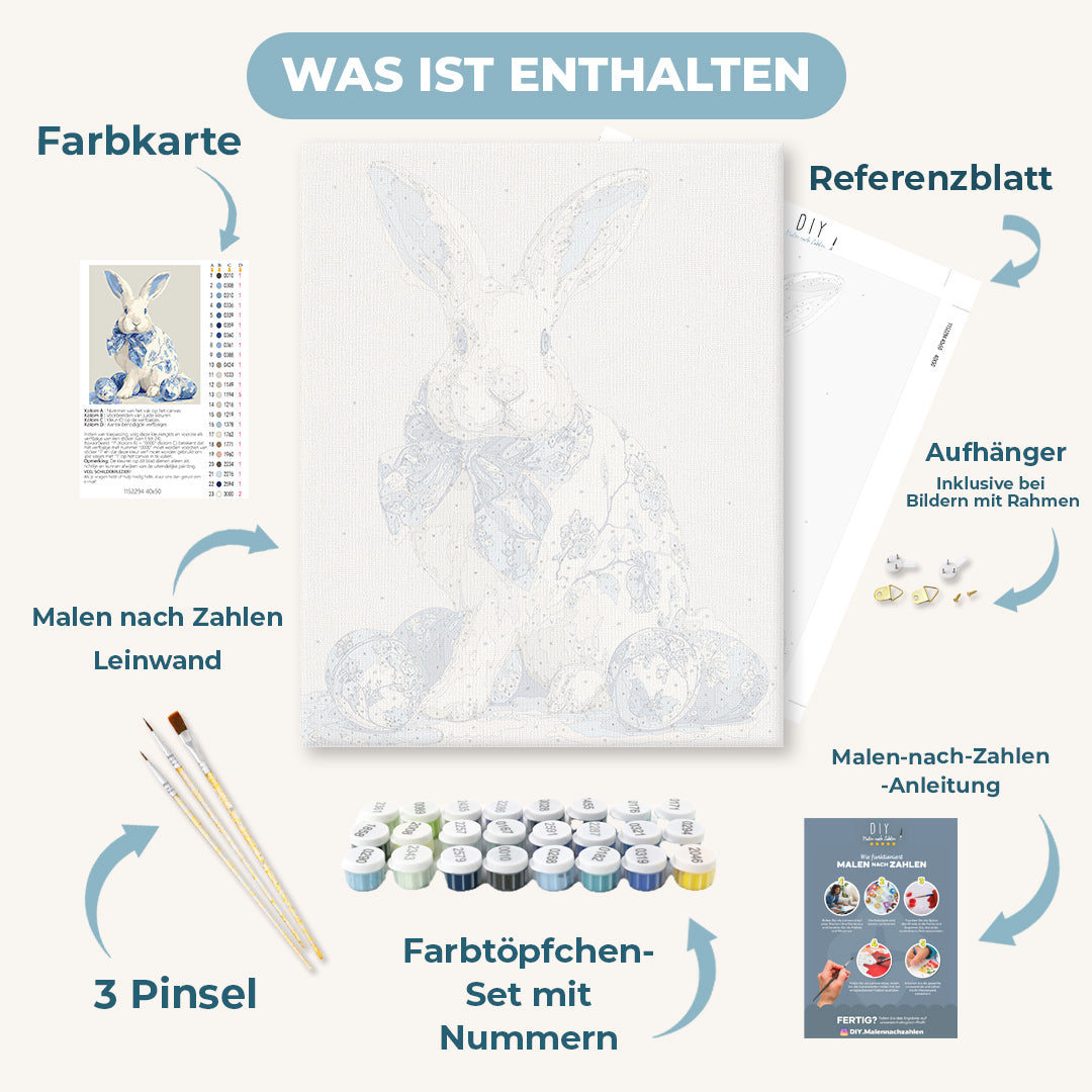 Malen nach Zahlen - Erbstück des Frühlings