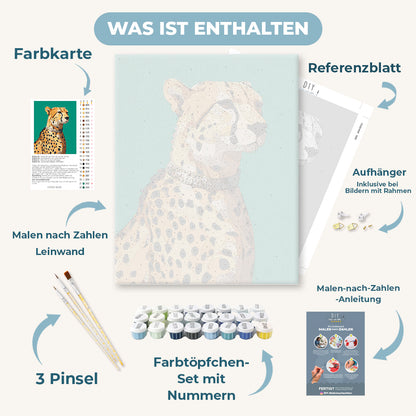 Malen nach Zahlen - Wildtier-Chic