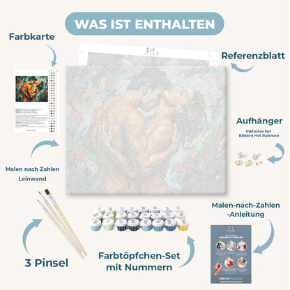 Malen nach Zahlen - Verflochten