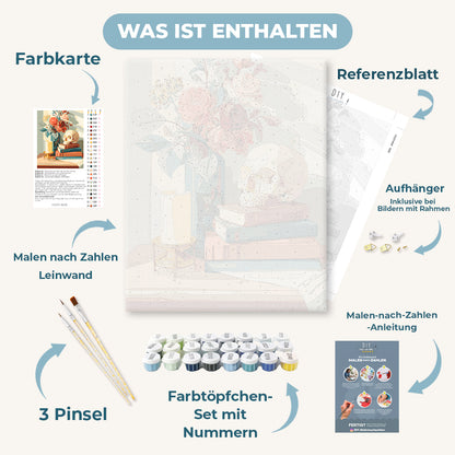 Malen nach Zahlen - Moderne Vanitas
