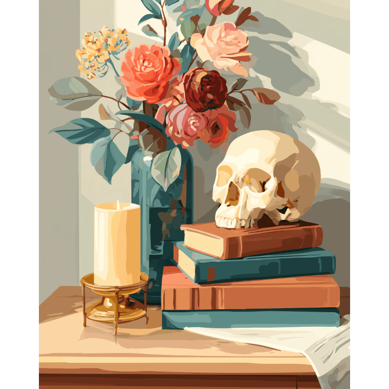 Malen nach Zahlen - Moderne Vanitas - Malen nach Zahlen