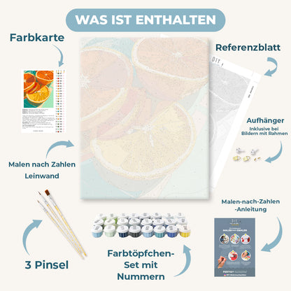 Malen nach Zahlen - Vitamin C