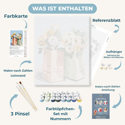 Malen nach Zahlen - Sanfte Komposition