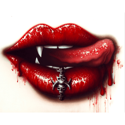Malen nach Zahlen - Kiss Me - by Sarah Richter