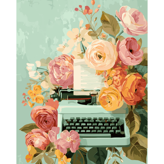 Malen nach Zahlen - Der Garten des Schriftstellers - Malen nach Zahlen