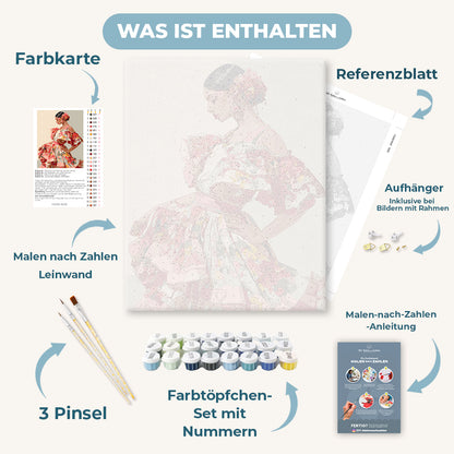 Malen nach Zahlen - Señorita