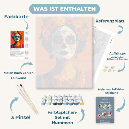 Malen nach Zahlen - Los Muertos
