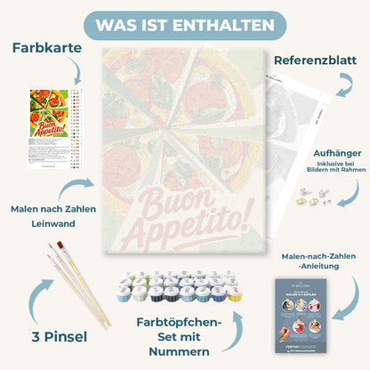 Malen nach Zahlen - Buon Appetito