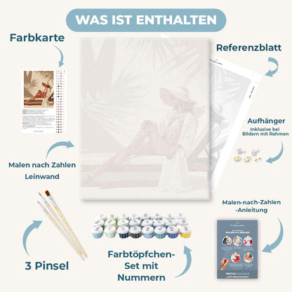 Malen nach Zahlen - Urlaubsstimmung