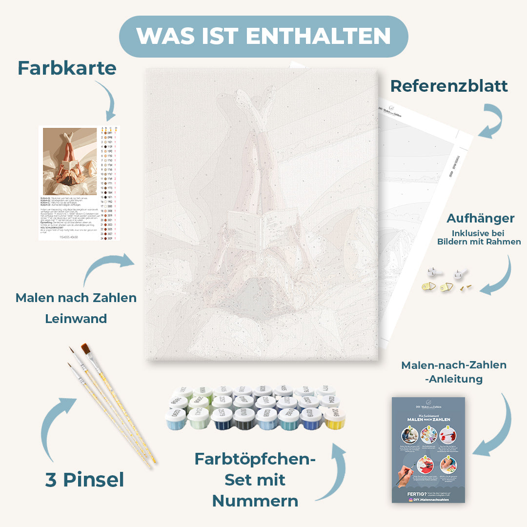 Malen nach Zahlen - Leseritual