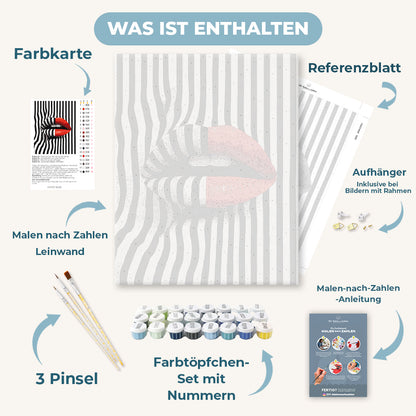 Malen nach Zahlen - Ausdrucksstark