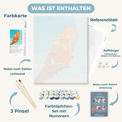 Malen nach Zahlen - In den Sommer