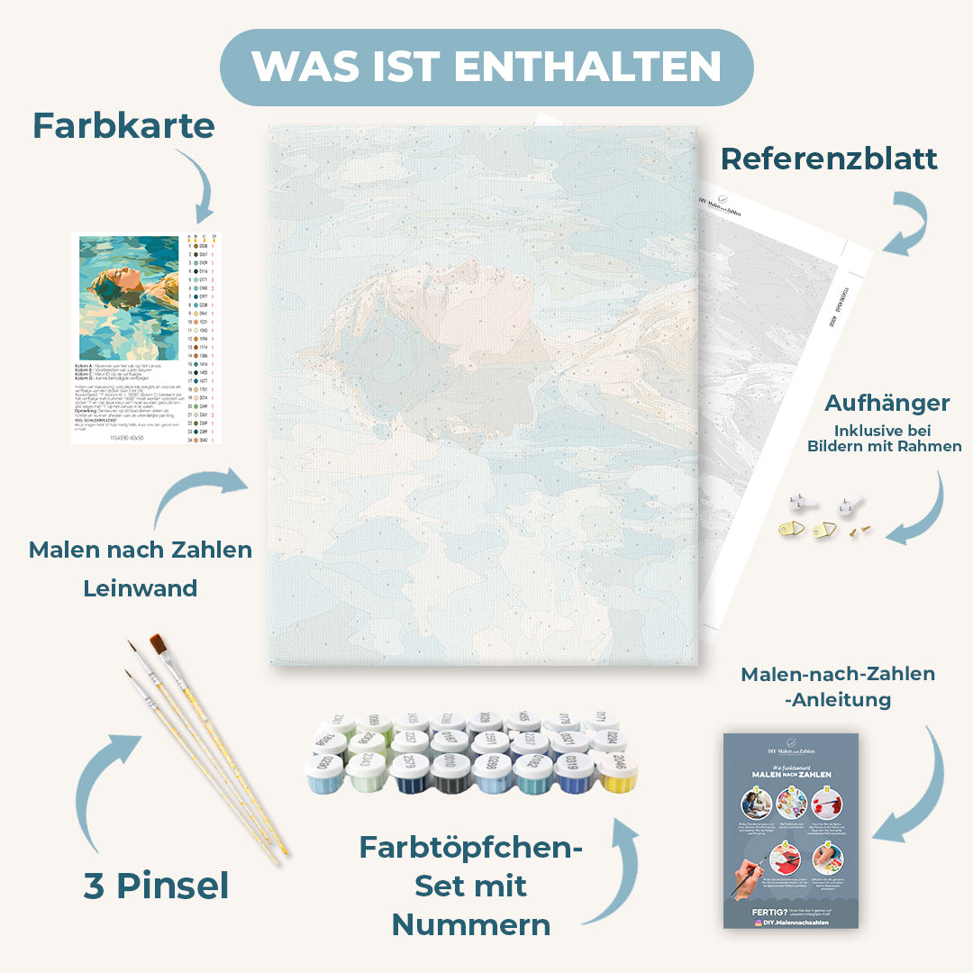 Malen nach Zahlen - Oben