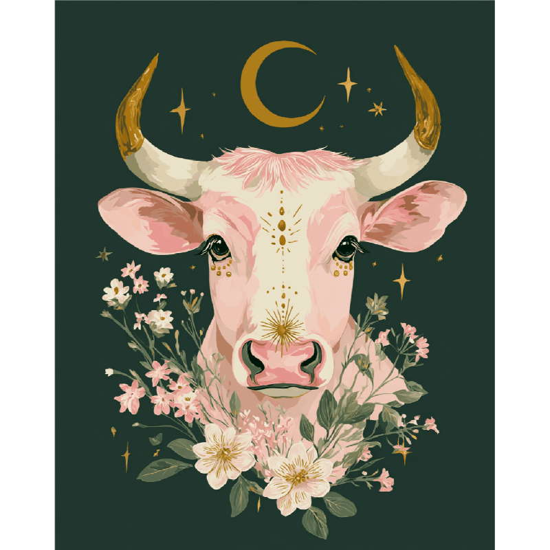 Malen nach Zahlen - Taurus - Malen nach Zahlen