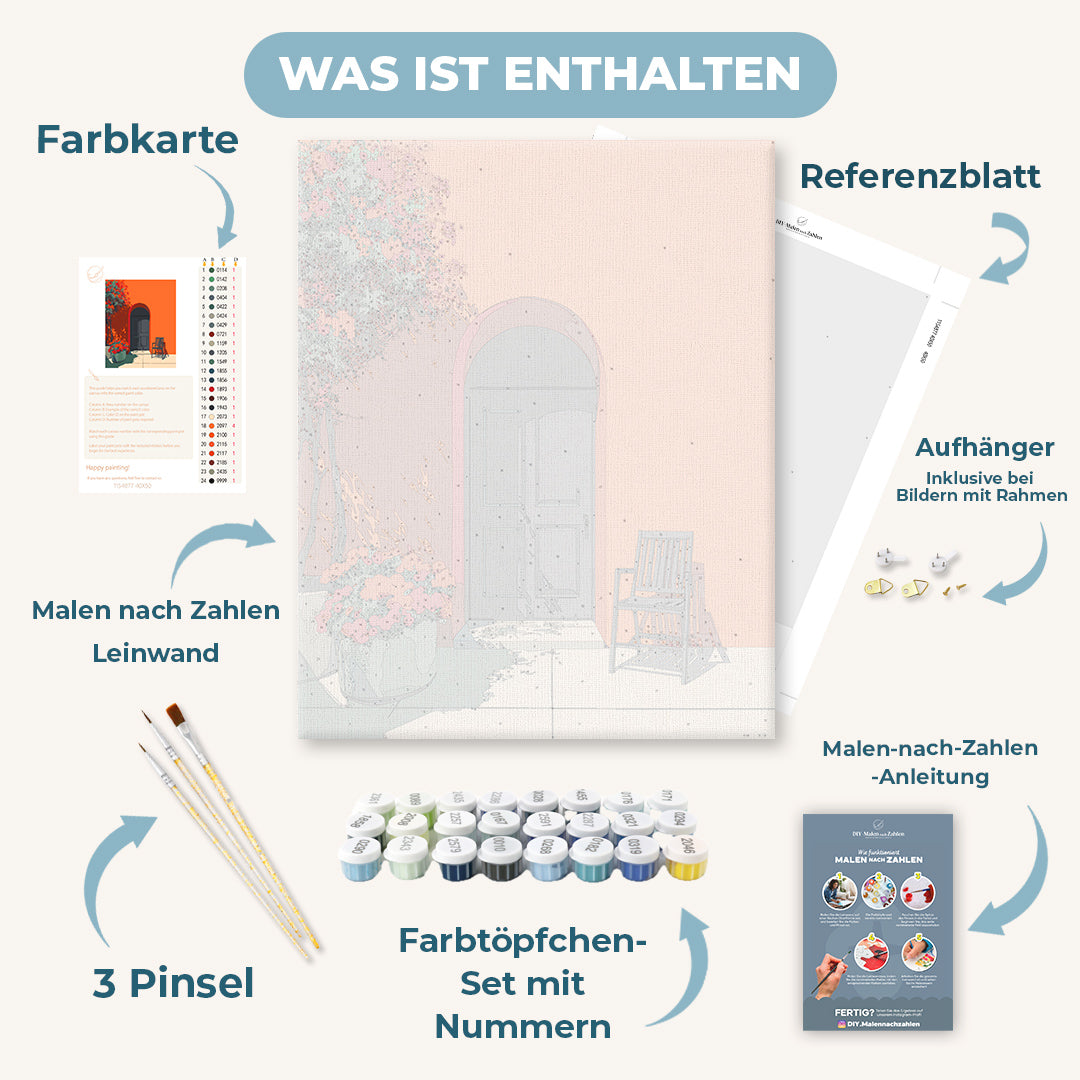 Malen nach Zahlen - Wo der Sommer lebt
