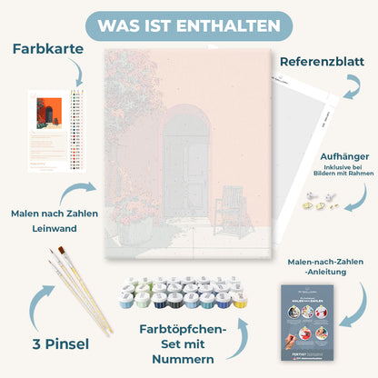 Malen nach Zahlen - Wo der Sommer lebt