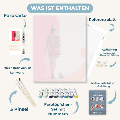Malen nach Zahlen - Zum Siegen gemacht